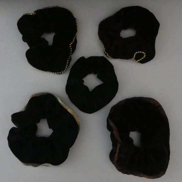 SET OF 10 | Various Hair Scrunchies - Picture 4 of 10
